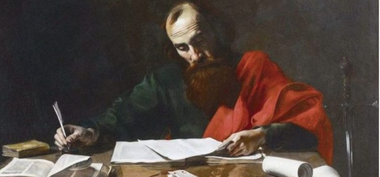 apoštol píše list